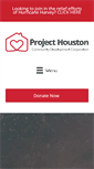 Mobile Screenshot of projecthoustoncdc.org